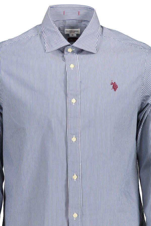 US POLO SHIRT LONG SLEEVE MAN BLUE - Image 3