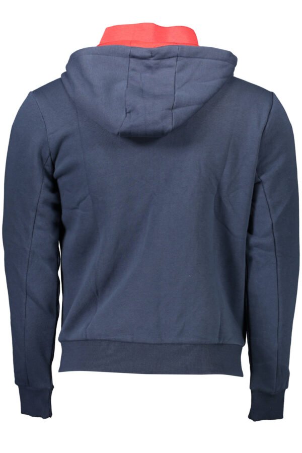 US POLO MEN'S BLUE SWEATSHIRT WITH ZIP - Image 2