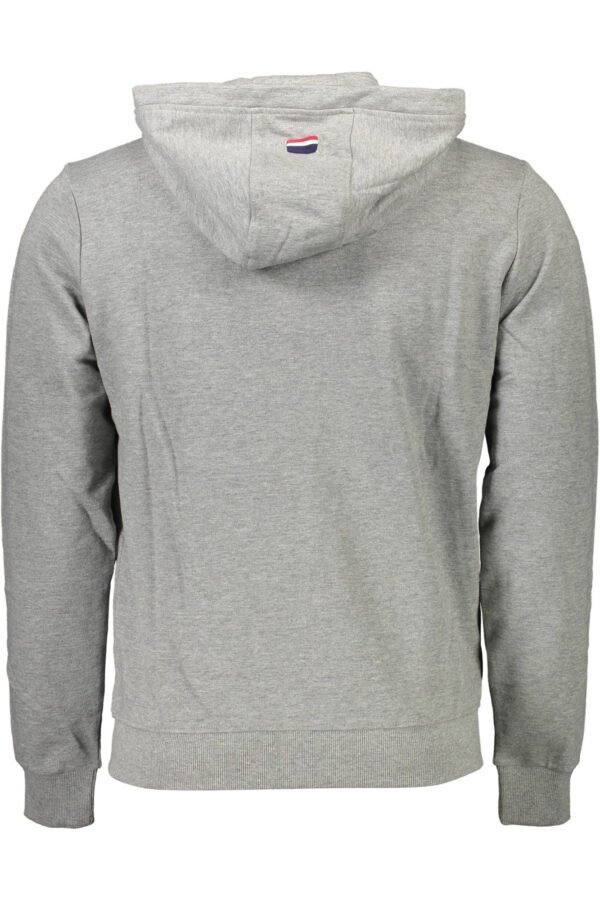 US POLO GRAY MEN'S SWEATSHIRT WITH ZIP - Image 2