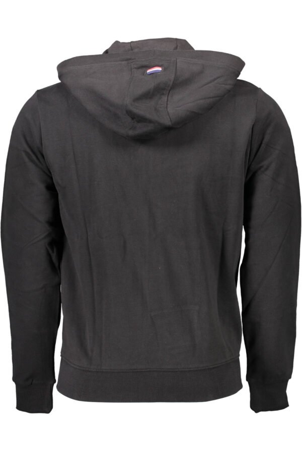 US POLO SWEATSHIRT WITH ZIP MAN BLACK - Image 2