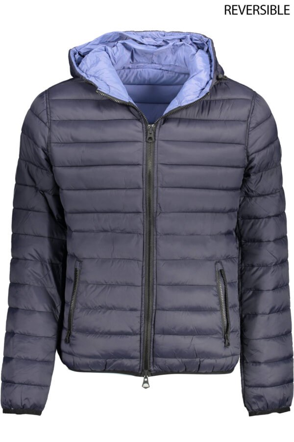 US BLUE MEN'S POLO JACKET