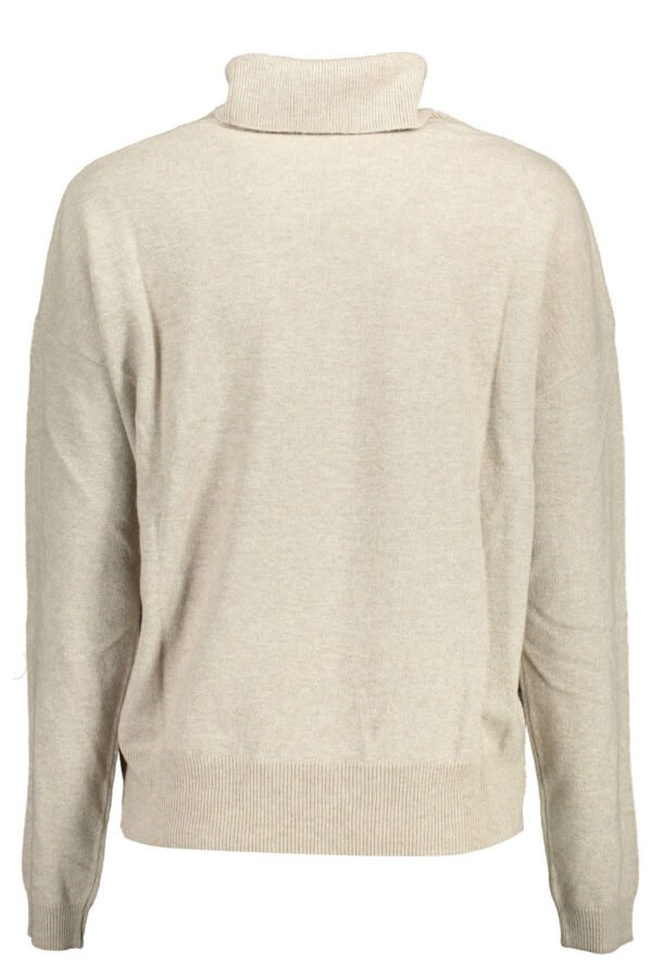 US WOMEN'S BEIGE TURTLENECK POLO SHIRT - Image 2