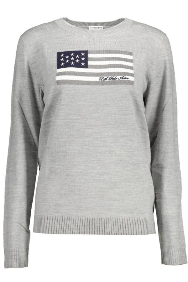 US POLO SHIRT WOMAN GRAY
