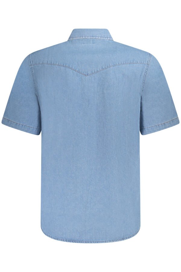 WRANGLER SHORT SLEEVE SHIRT MEN BLUE - Image 2