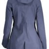 K-WAY BLUE WOMEN'S TRENCH COAT - Image 2