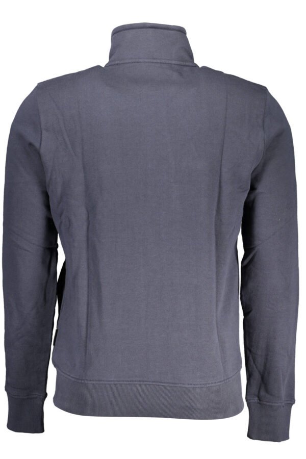 NAPAPIJRI MAN BLUE ZIPPED SWEATSHIRT - Image 2