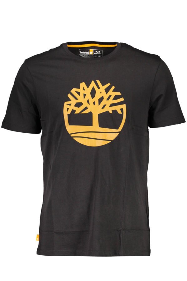 TIMBERLAND T-SHIRT SHORT SLEEVE MAN BLACK