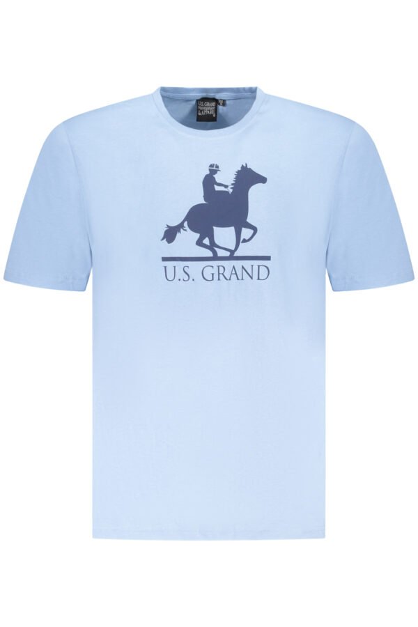 US GRAND POLO SHORT SLEEVE T-SHIRT MEN'S BLUE