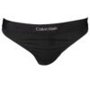 CALVIN KLEIN THONG WOMEN BLACK